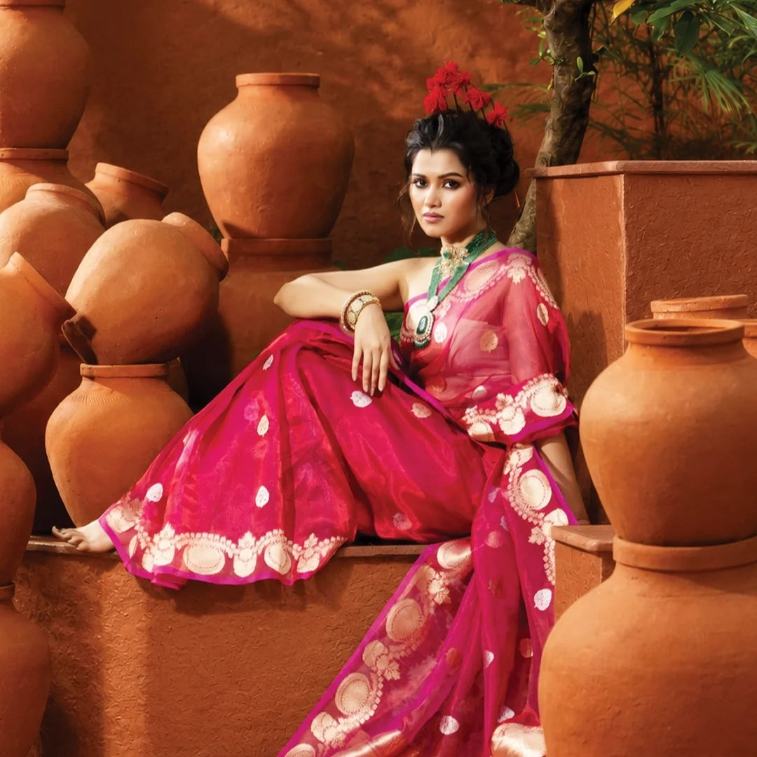 The Arya Collection photoshoot - Rangoli India