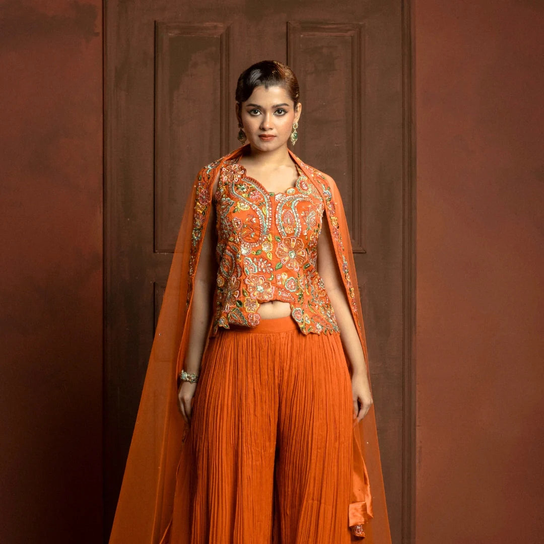 Corset Lehengas & Palazzos