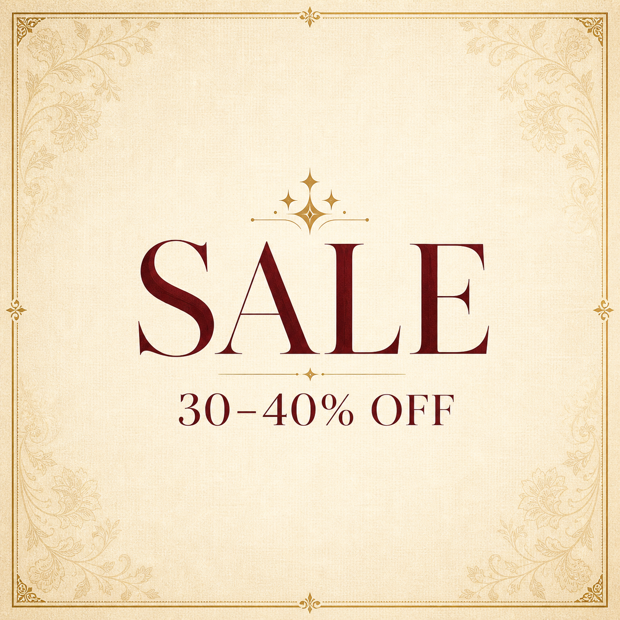 Sale 30-40% collection - Rangoli India
