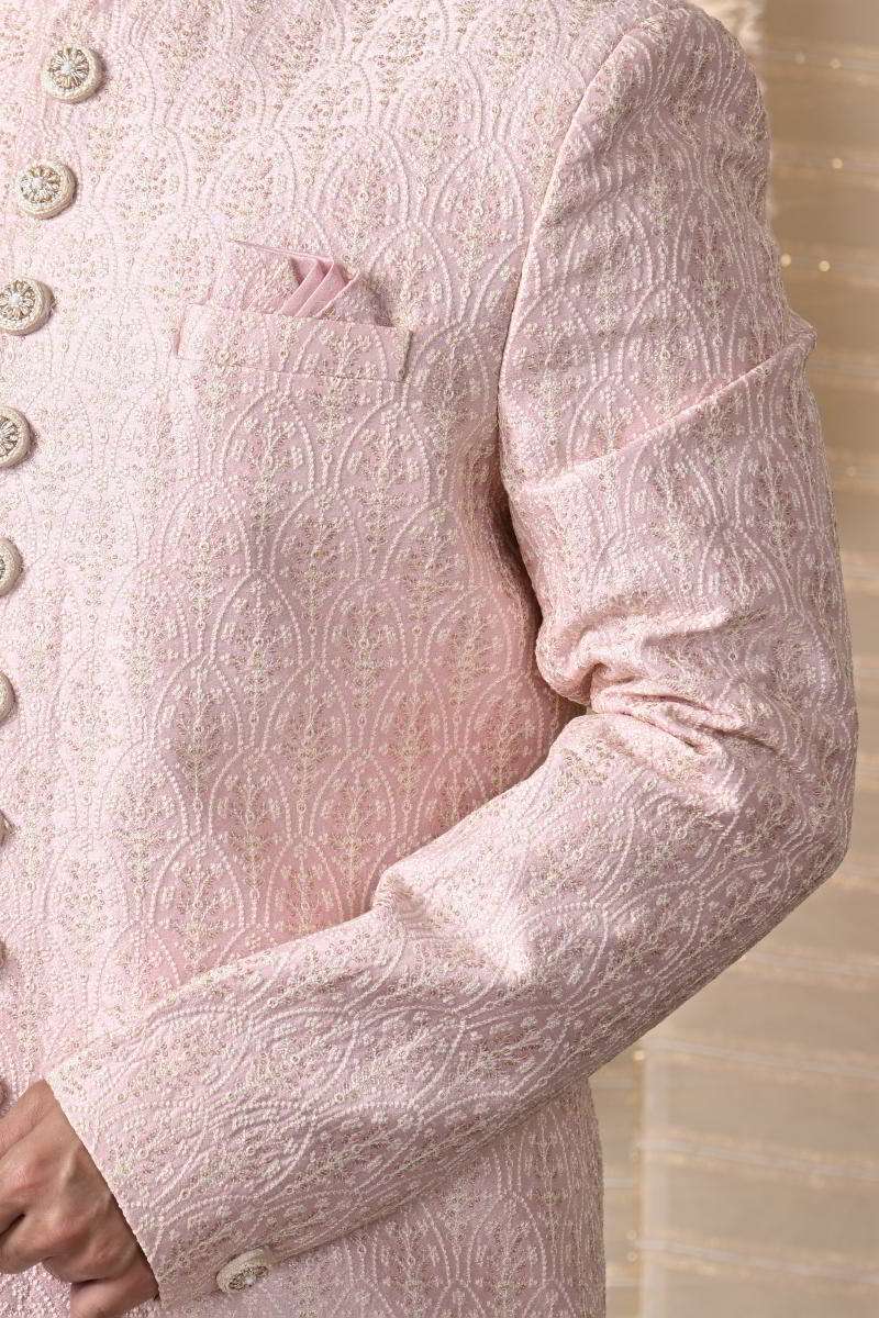 Soft Pink Sherwani