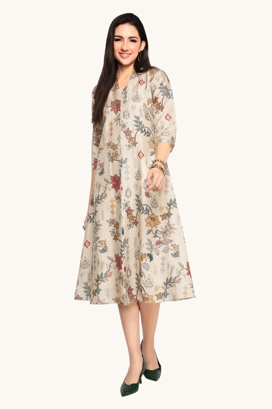 Refined Dola Silk Straight Suit - Rangoli Sarees