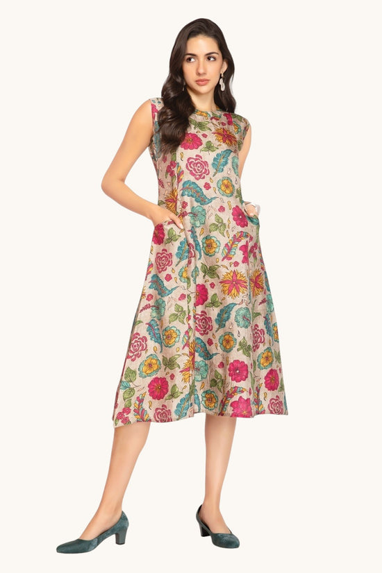Everyday Chinon Straight Kurti - Rangoli Sarees
