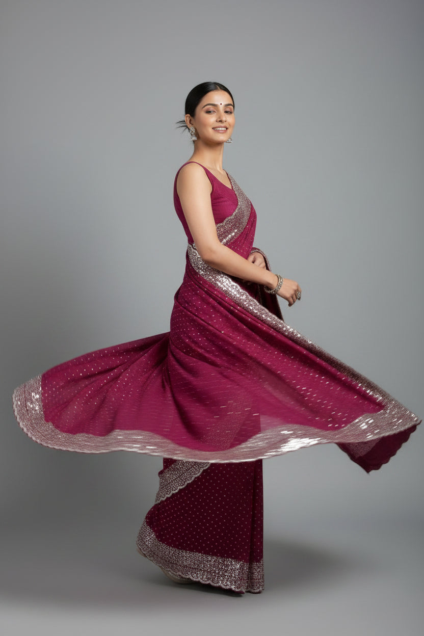 14629N - Rangoli Sarees