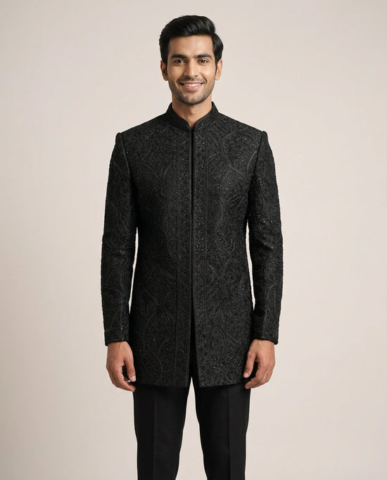 Tussar Silk Indo Western - Rangoli India
