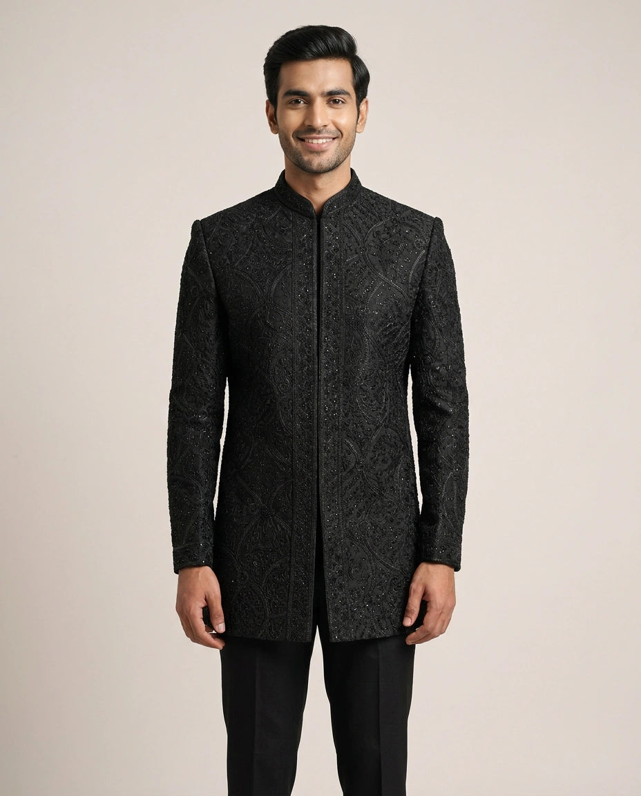 Tussar Silk Indo Western - Rangoli India