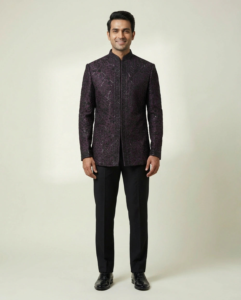 Tussar Silk Indo Western - Rangoli India