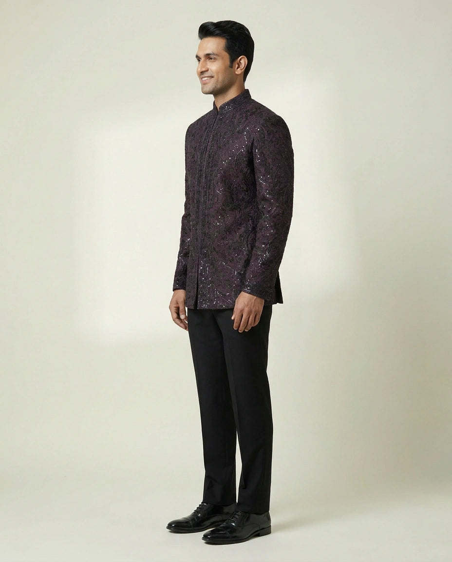 Tussar Silk Indo Western - Rangoli India