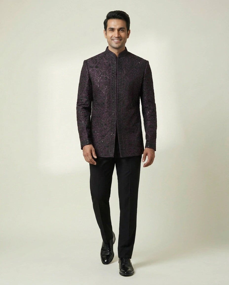 Tussar Silk Indo Western - Rangoli India