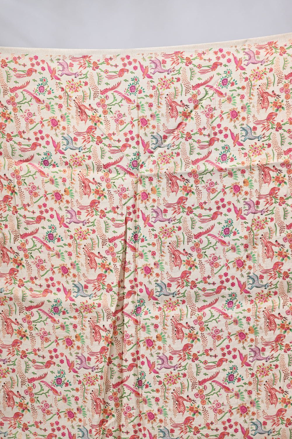 Off White Dola Silk Sarees