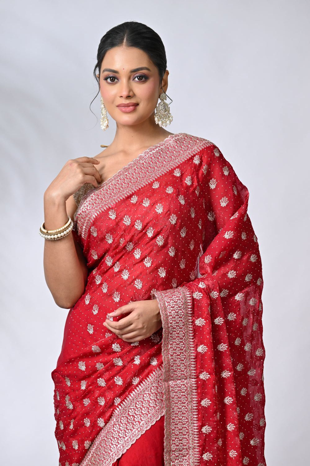 Rani Satin Sarees