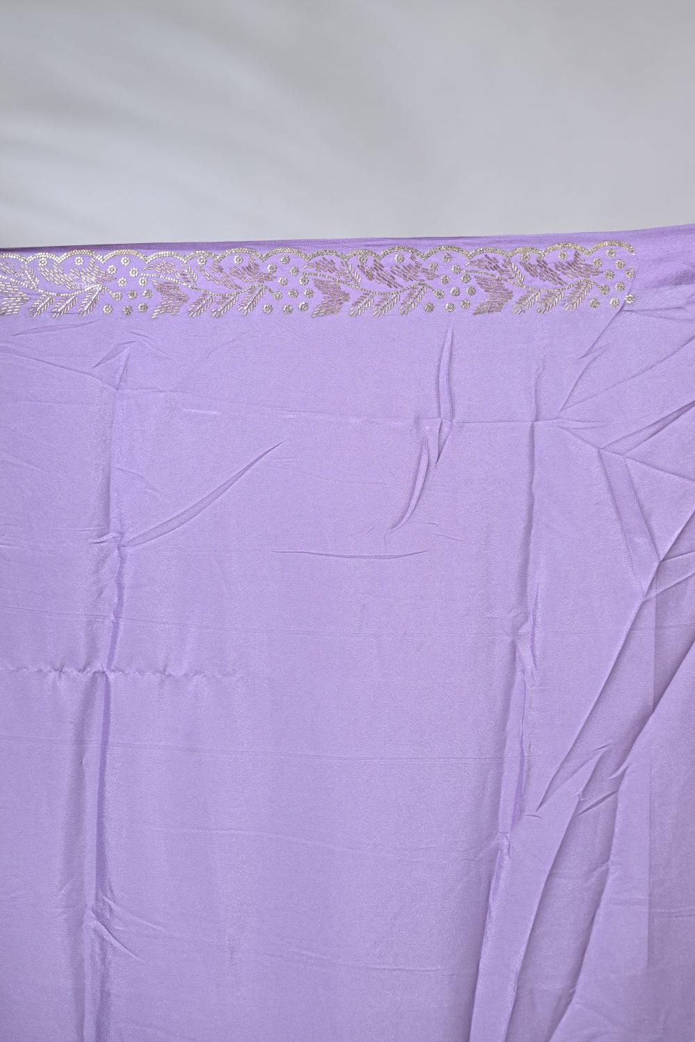 Mauve Foil Georgette Sarees