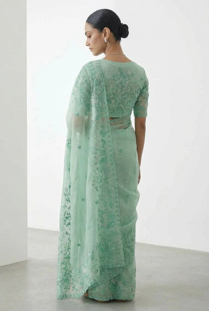 Cotton Tant Saree with Tant Weave for Summer Wear