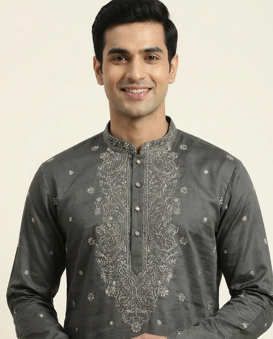 Men's Cotton Kurta Pajama Set