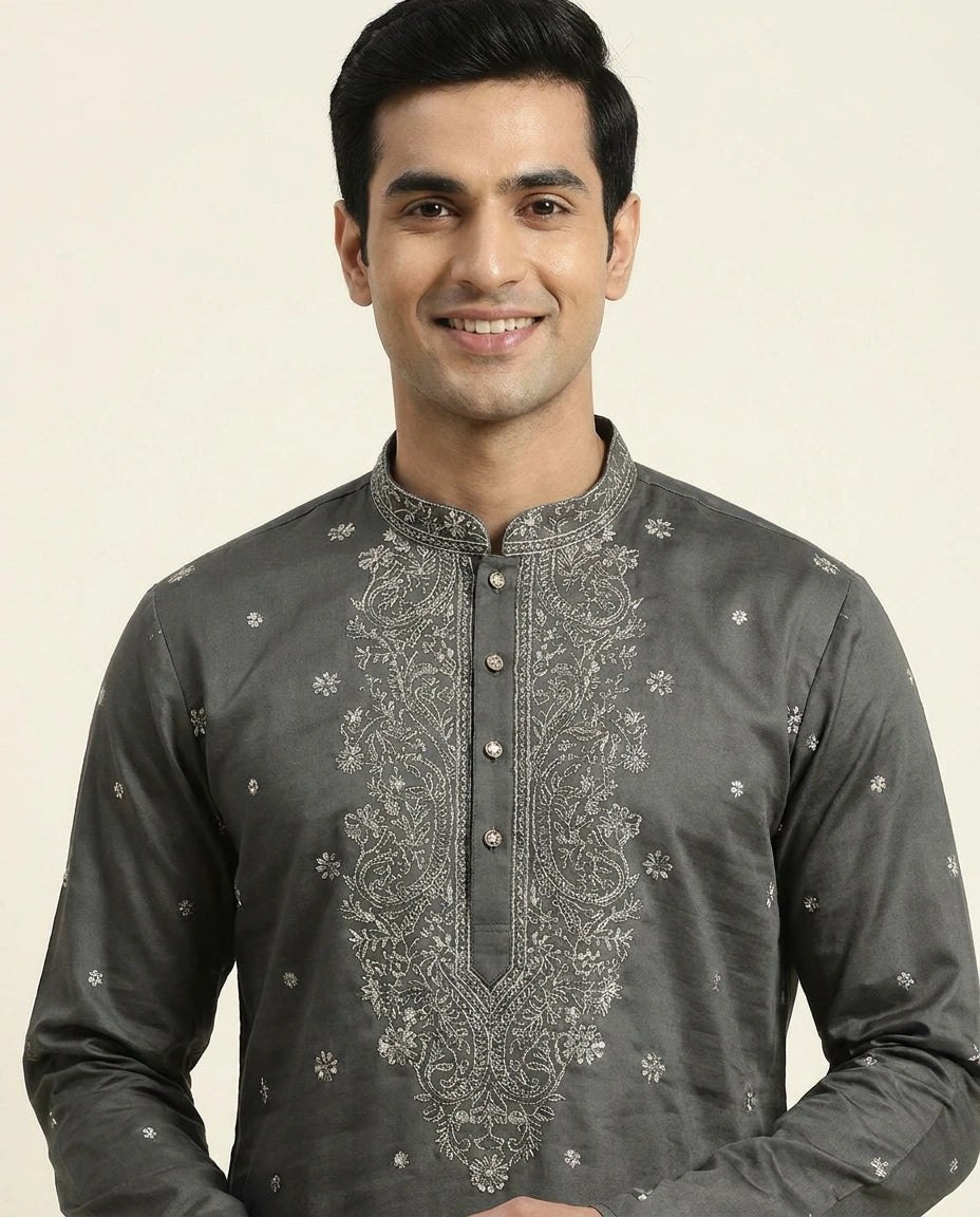 Men's Cotton Kurta Pajama Set
