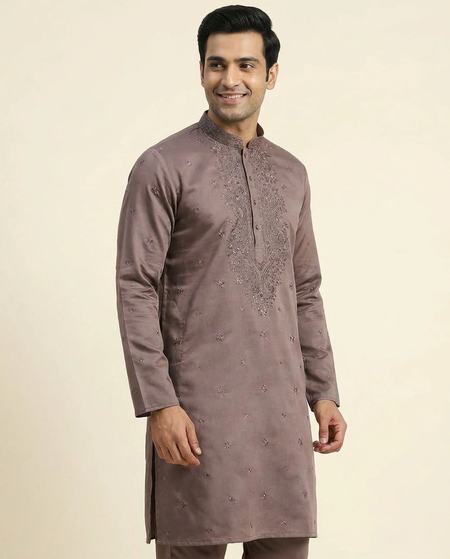 Men's Cotton Kurta Pajama Set — photo 6 of 8