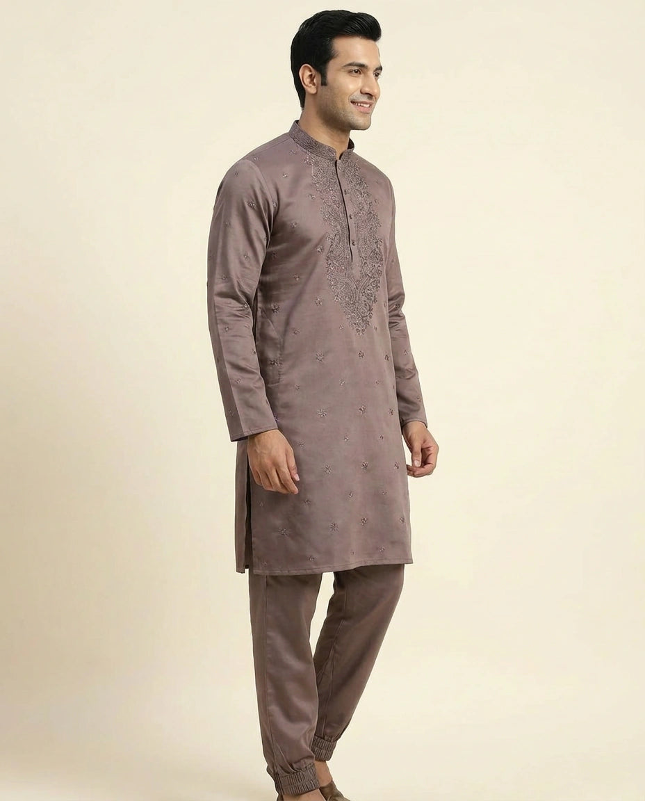 Men's Cotton Kurta Pajama Set — photo 7 of 8