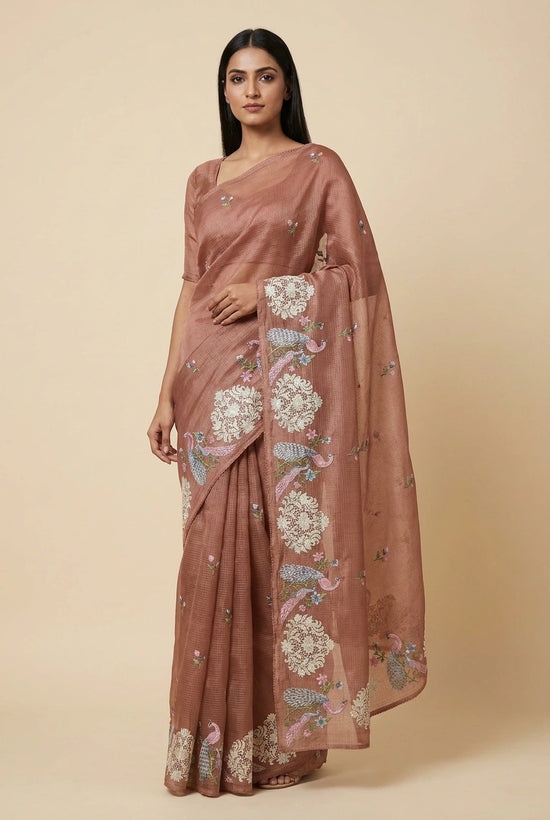 Cotton Tant Saree with Tangail Buti for Festive Comfort