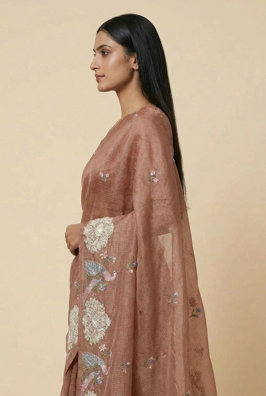 Cotton Tant Saree with Tangail Buti for Festive Comfort