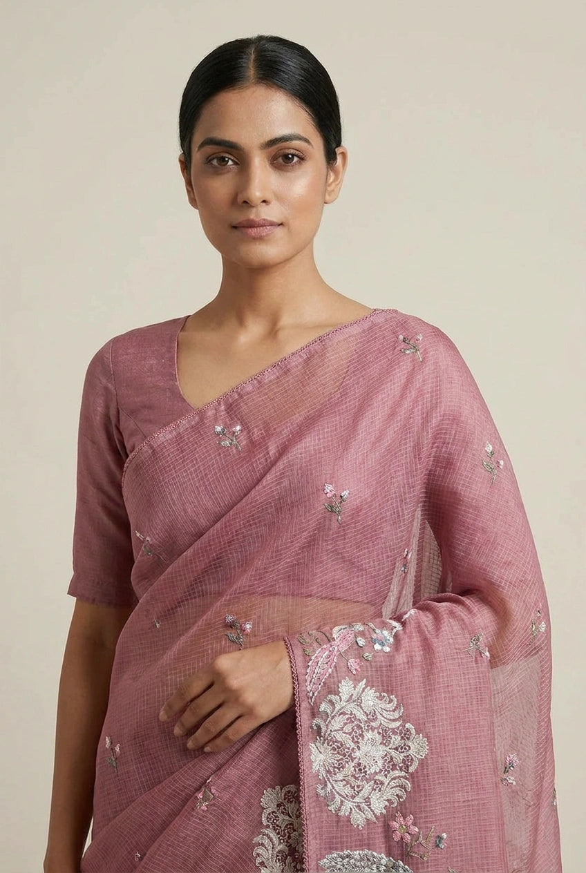 Cotton Tant Saree with Tangail Buti for Festive Comfort