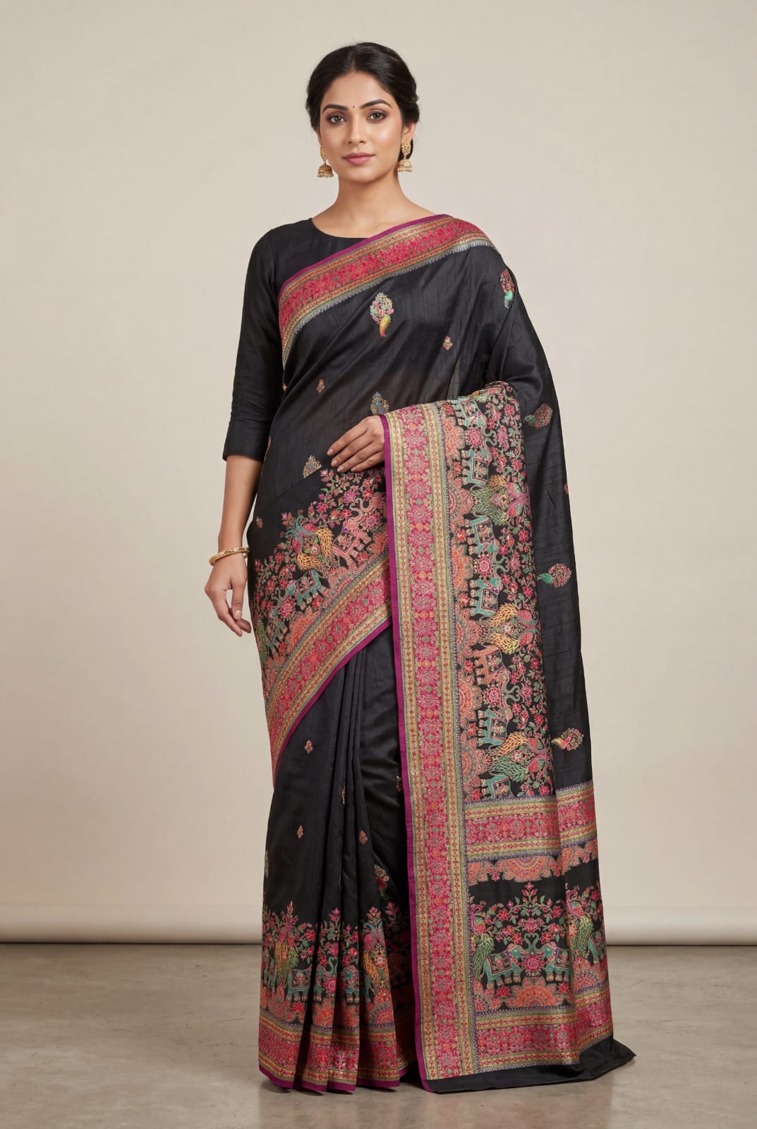 Heritage Dola Silk Banarasi Saree - Rangoli Sarees