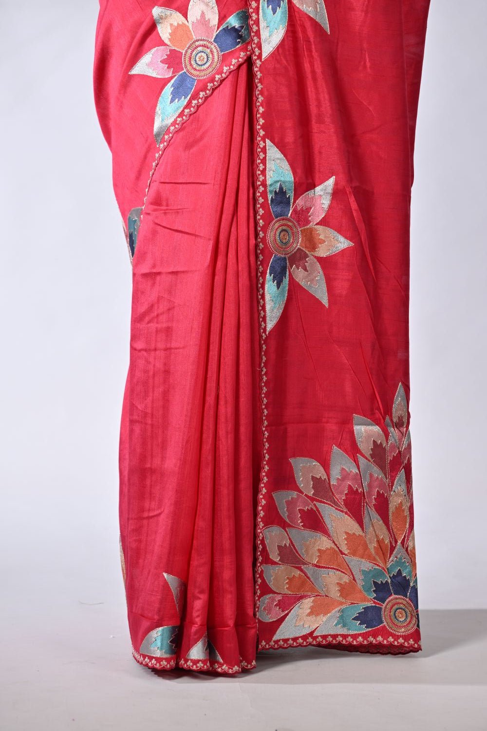Rani Tussar Handloom Tussar Silk Saree