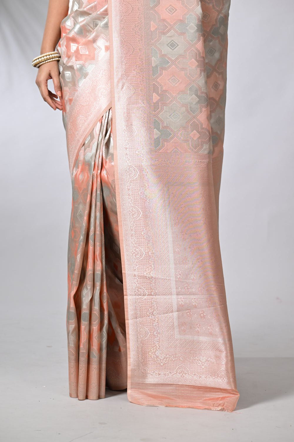 Firozi Blue Organza Sarees