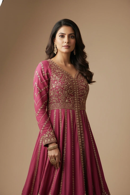 Regal Tissue Lehenga Achkan Set - Rangoli Sarees