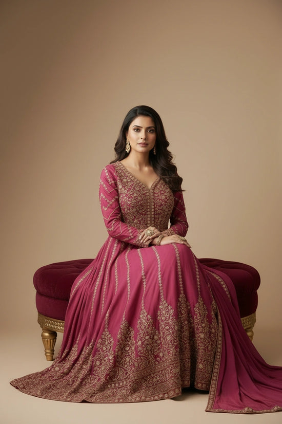 Regal Tissue Lehenga Achkan Set - Rangoli Sarees