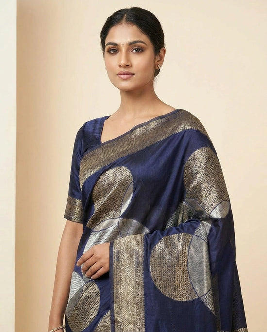 Silk Katan Banarasi Saree with Brocade Weave