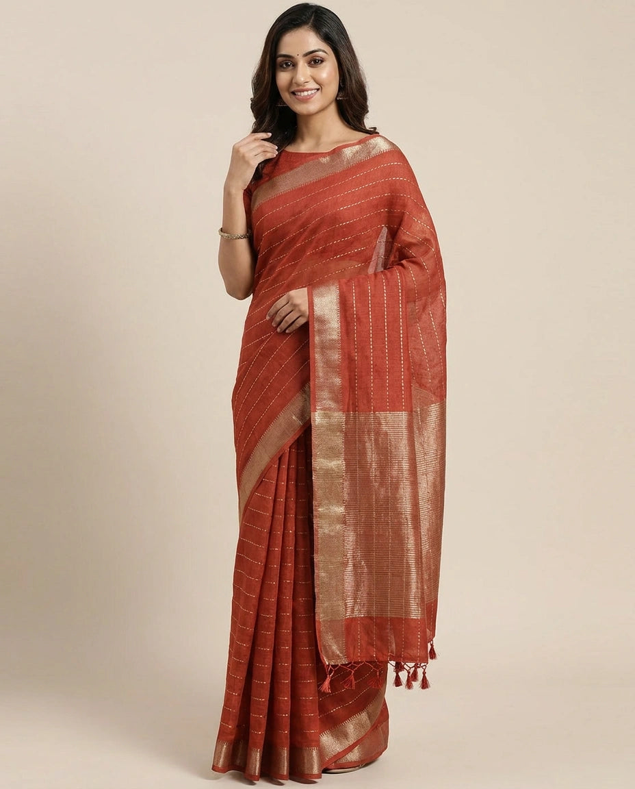 Dola Silk Banarasi Saree - Rangoli India