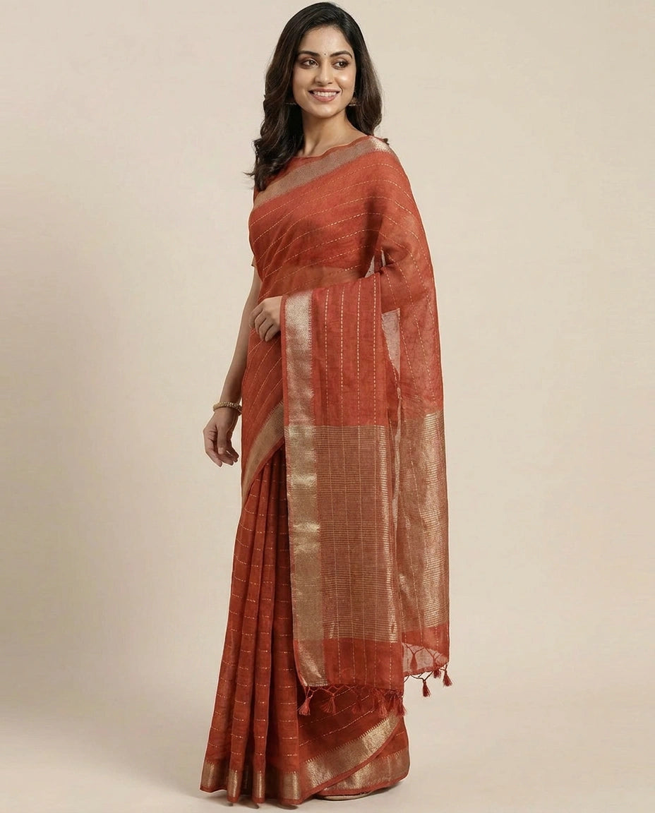 Dola Silk Banarasi Saree - Rangoli India