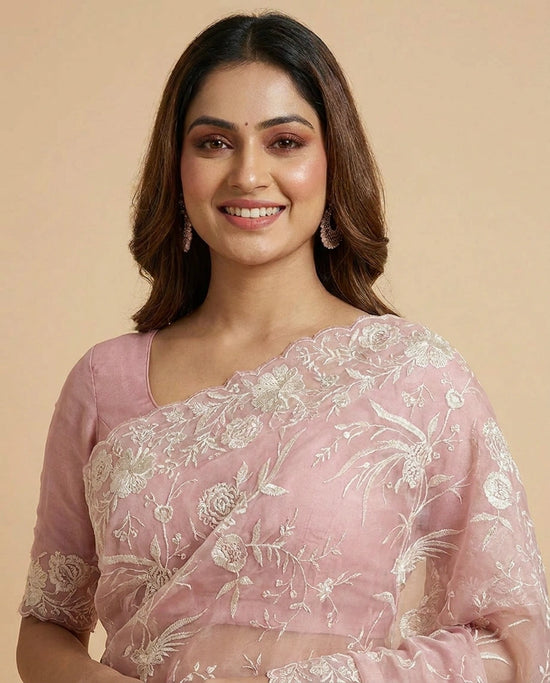 Georgette Designer Saree - Rangoli India