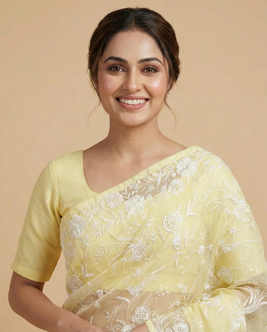 Georgette Designer Saree - Rangoli India