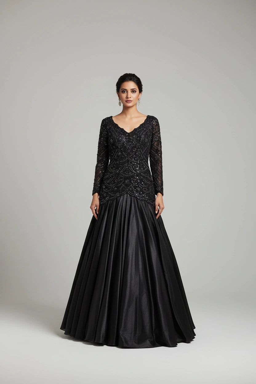 Premium Tissue Suit Gown | Rangoli