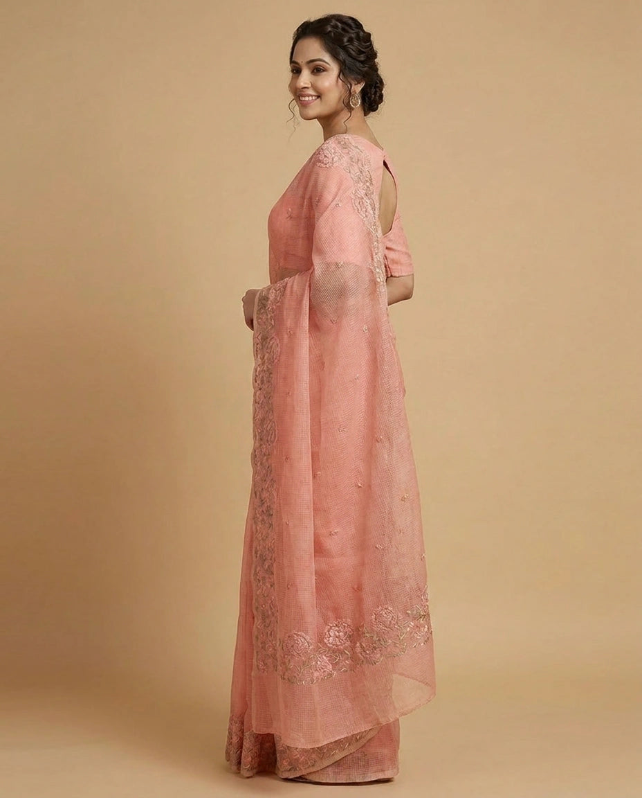 Cotton Cotton Saree - Rangoli India