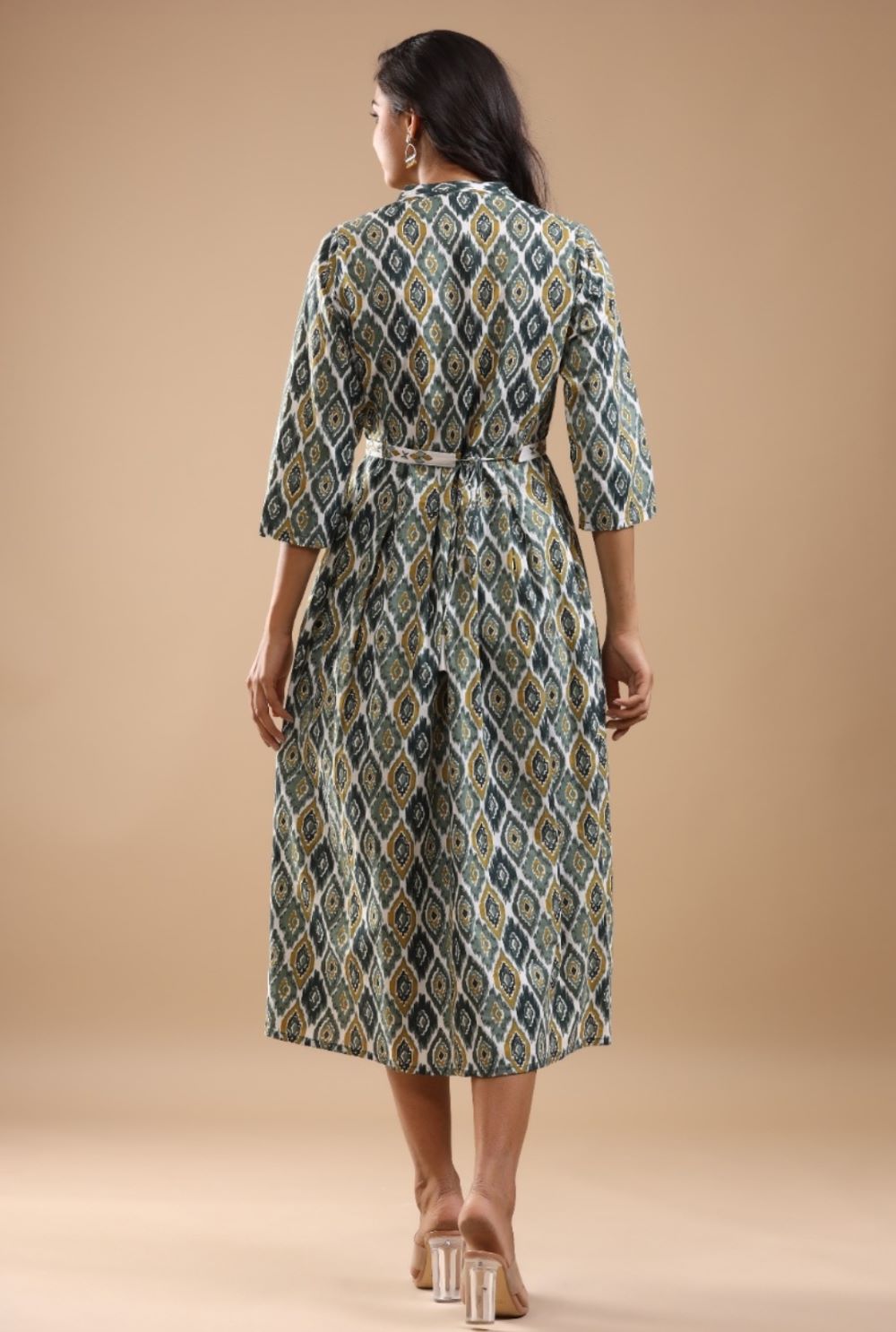 Green A-Line Kurti