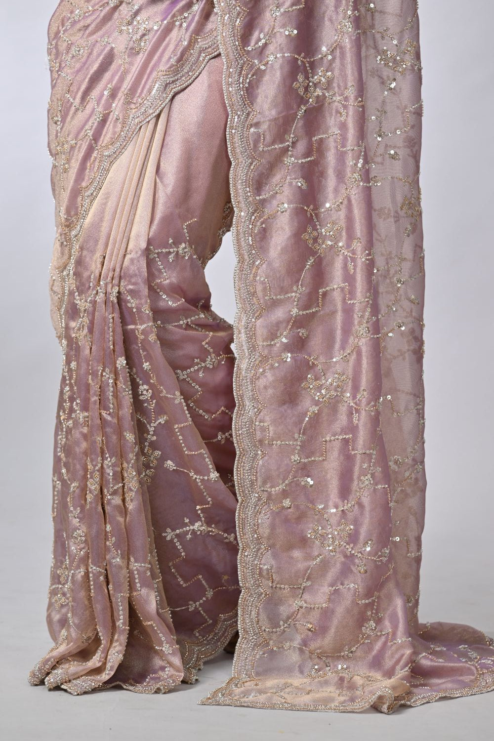 Chiku Tissue Sarees