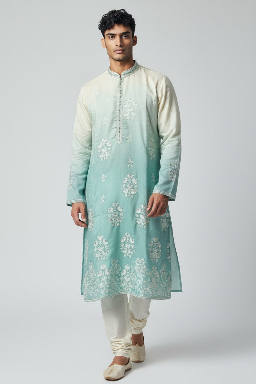 Classic Cotton Kurta Set - Rangoli Sarees
