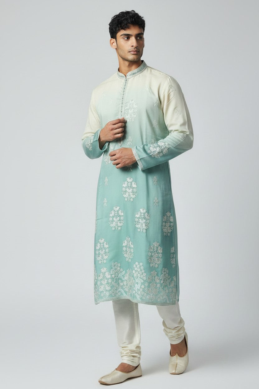 Classic Cotton Kurta Set - Rangoli Sarees