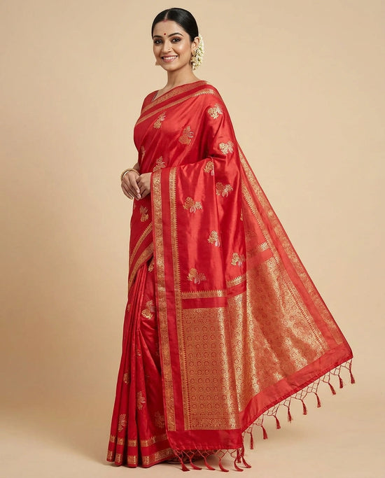 South Weave Mashru Silk Saree — photo 2 of 8