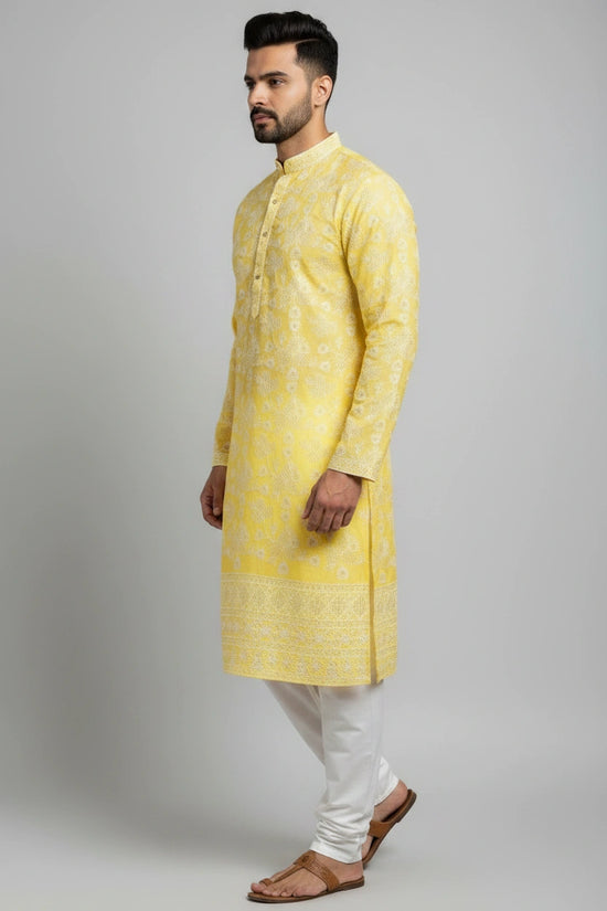 Classic Cotton Kurta Set - Rangoli Sarees