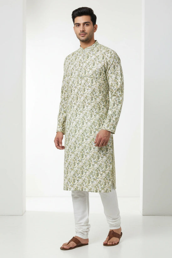 Classic Cotton Kurta Set - Rangoli Sarees