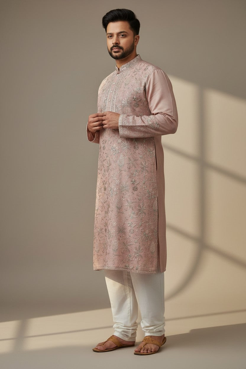 Classic Cotton Kurta Set - Rangoli Sarees