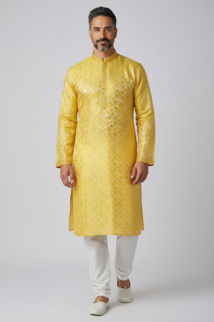 Classic Cotton Kurta Set - Rangoli Sarees