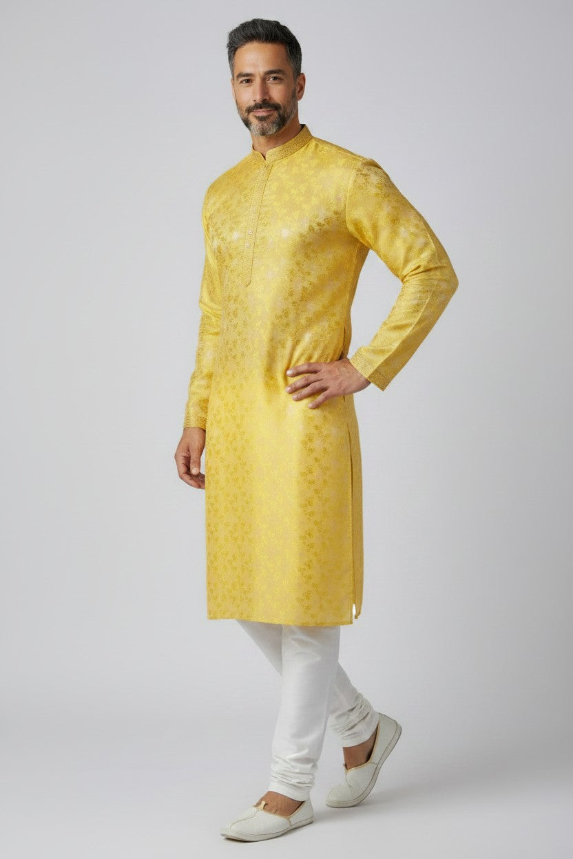 Classic Cotton Kurta Set - Rangoli Sarees
