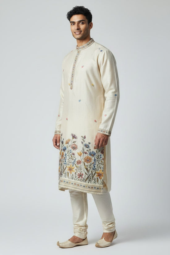 Classic Cotton Kurta Set - Rangoli Sarees