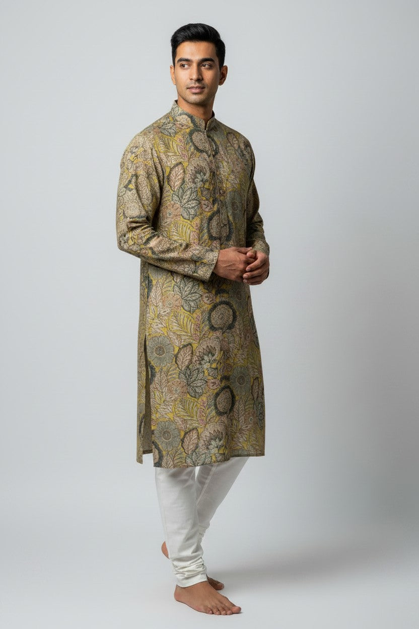 Classic Cotton Kurta Set - Rangoli Sarees