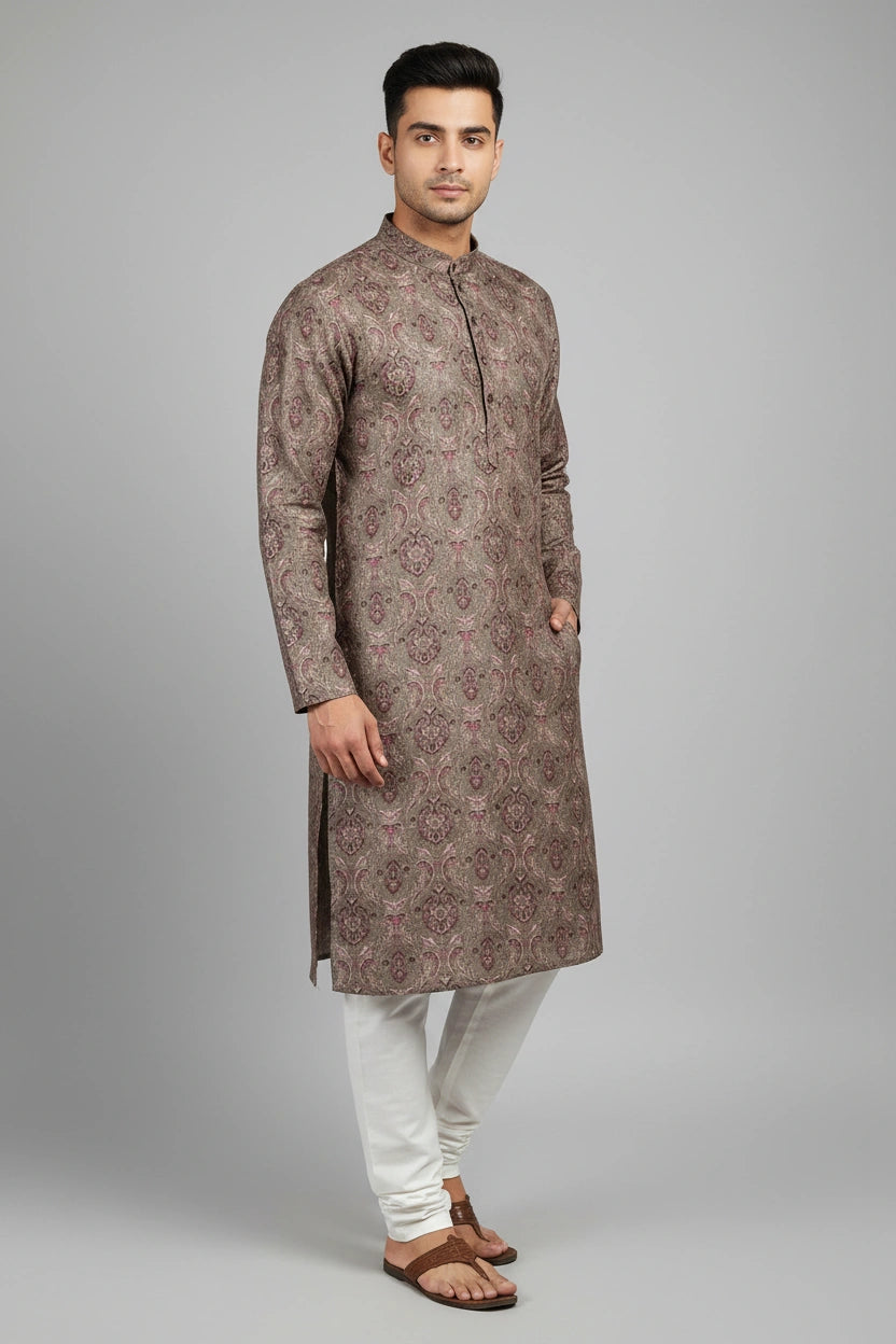 Classic Cotton Kurta Set - Rangoli Sarees