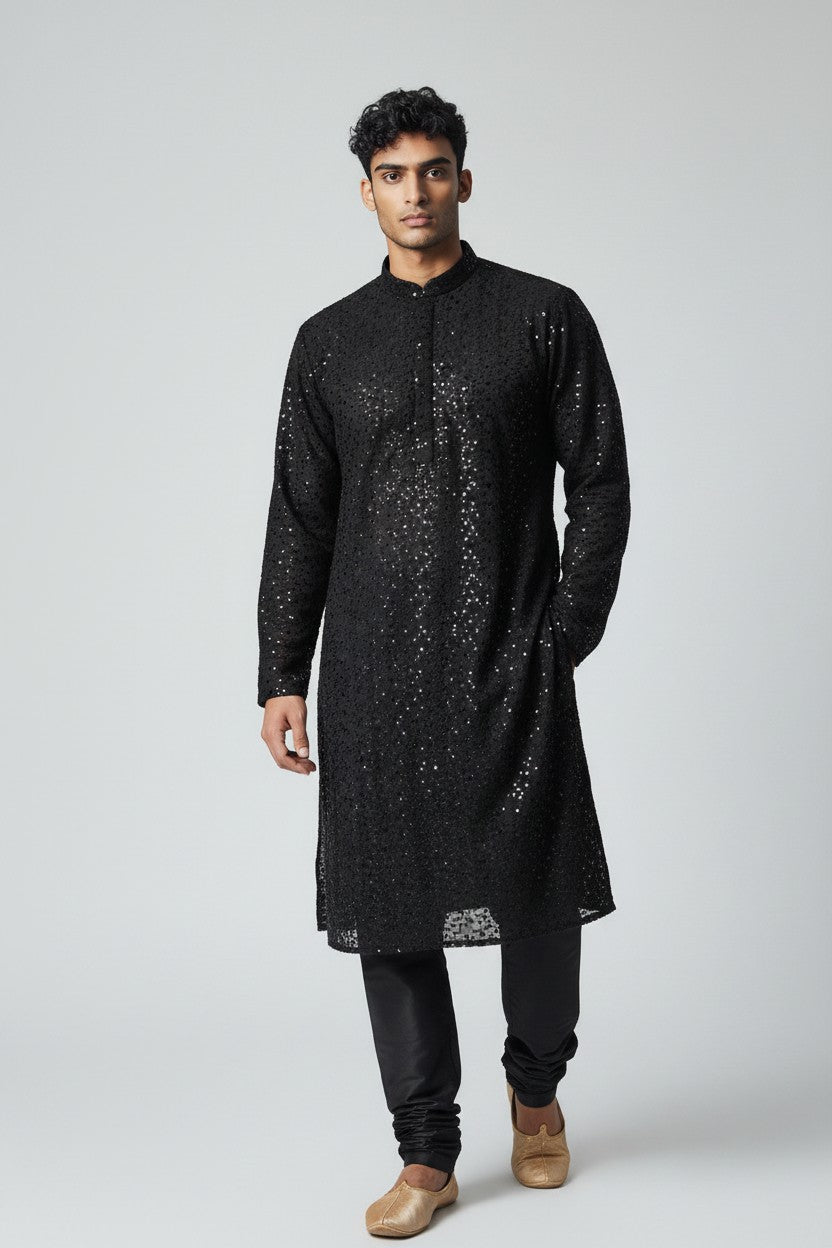 Classic Cotton Kurta Set - Rangoli Sarees