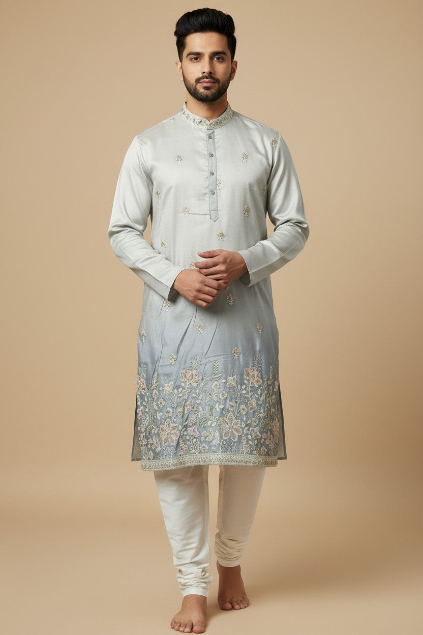 Classic Cotton Kurta Set - Rangoli Sarees